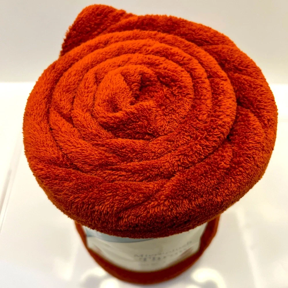 Barn Red 50 x 60 Inches Soft Fuzzy Throw by At Home. New with Tags.